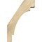 Ekena Millwork 6"W x 16"D x 24"H Merced Rough Sawn Knee Brace, Douglas Fir BRC06X16X24MRC00RDF - alternate 4